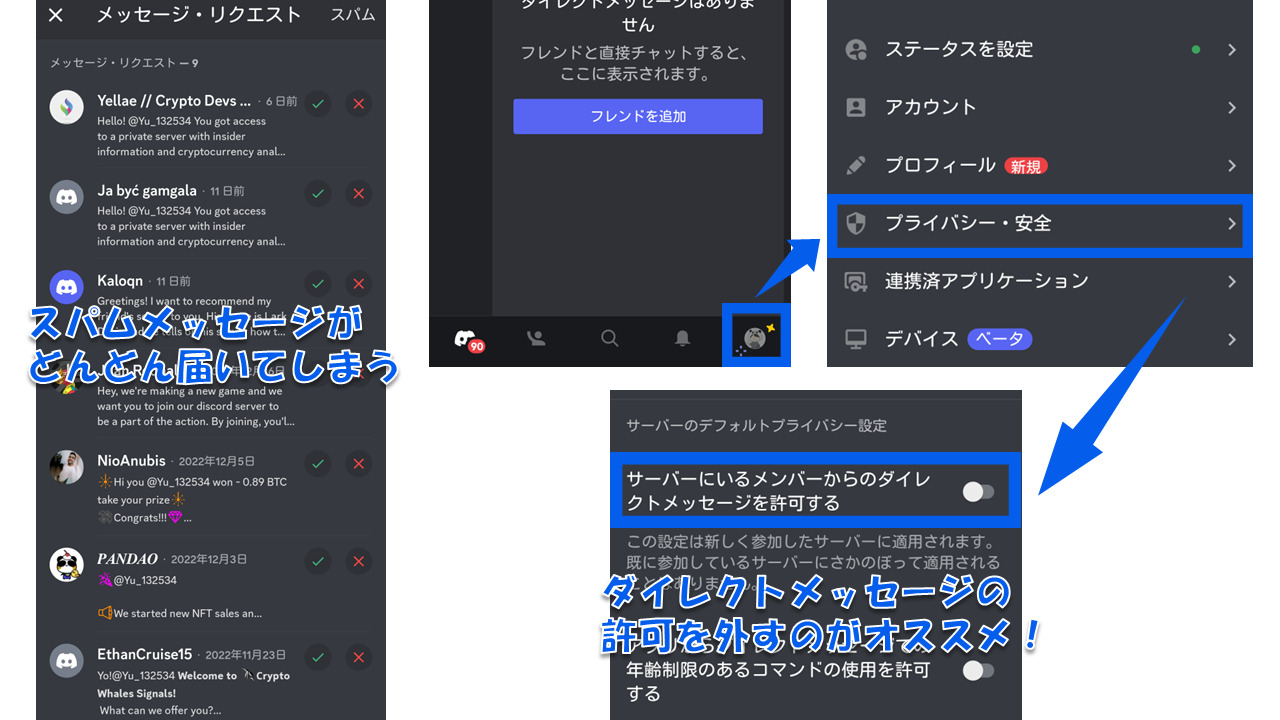 Discordのセキュリティを高める方法