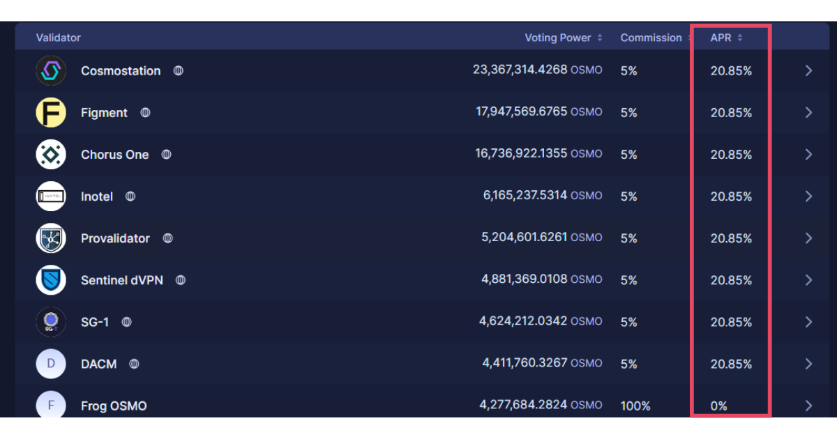 仮想通貨osmoのステーキングのやり方