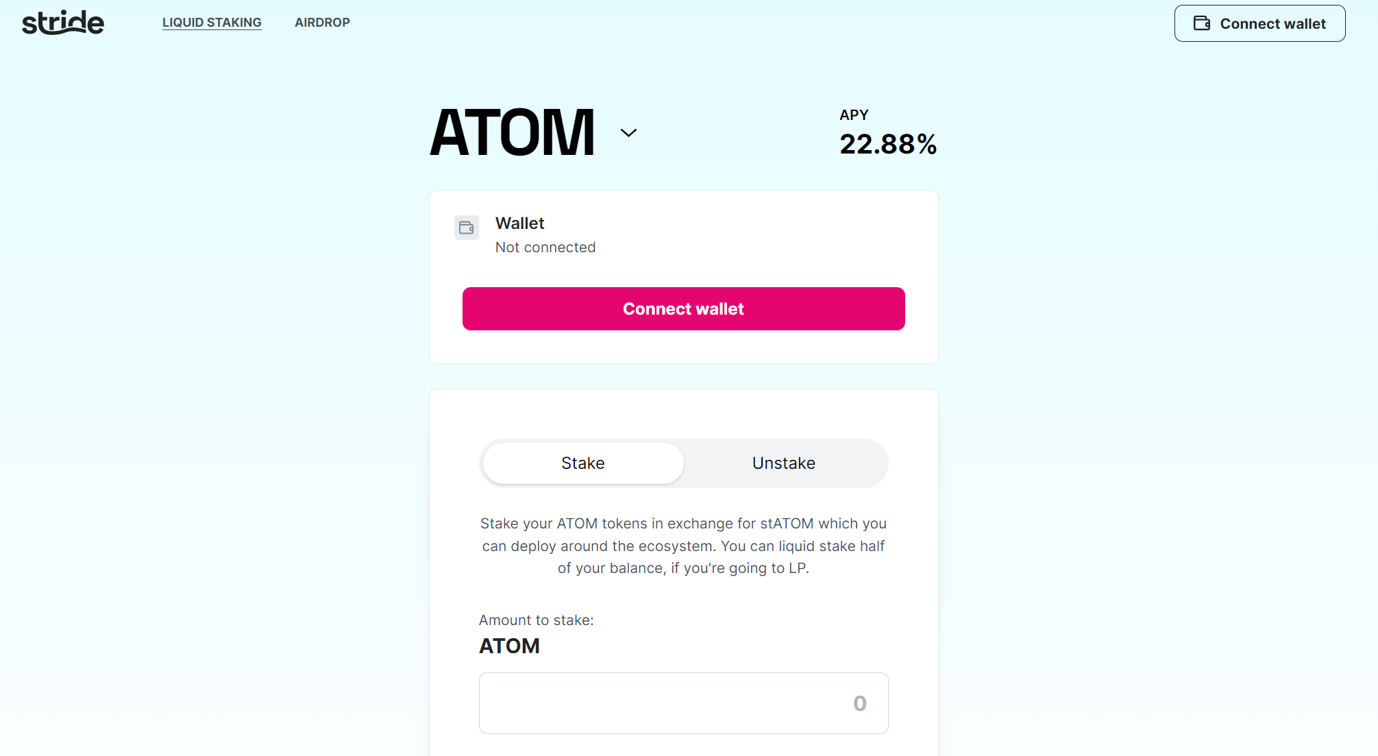 仮想通貨atomのステーキングのやり方