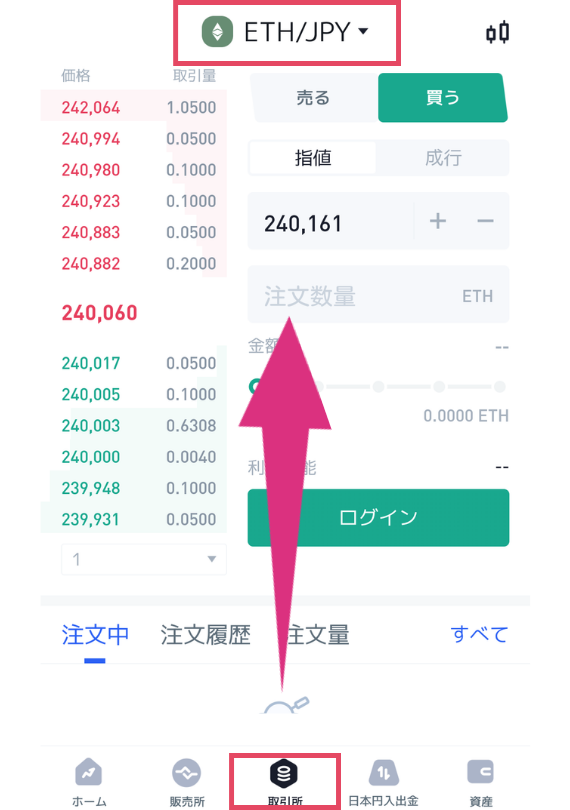 ビットトレードの取引所でイーサリアムを買う方法