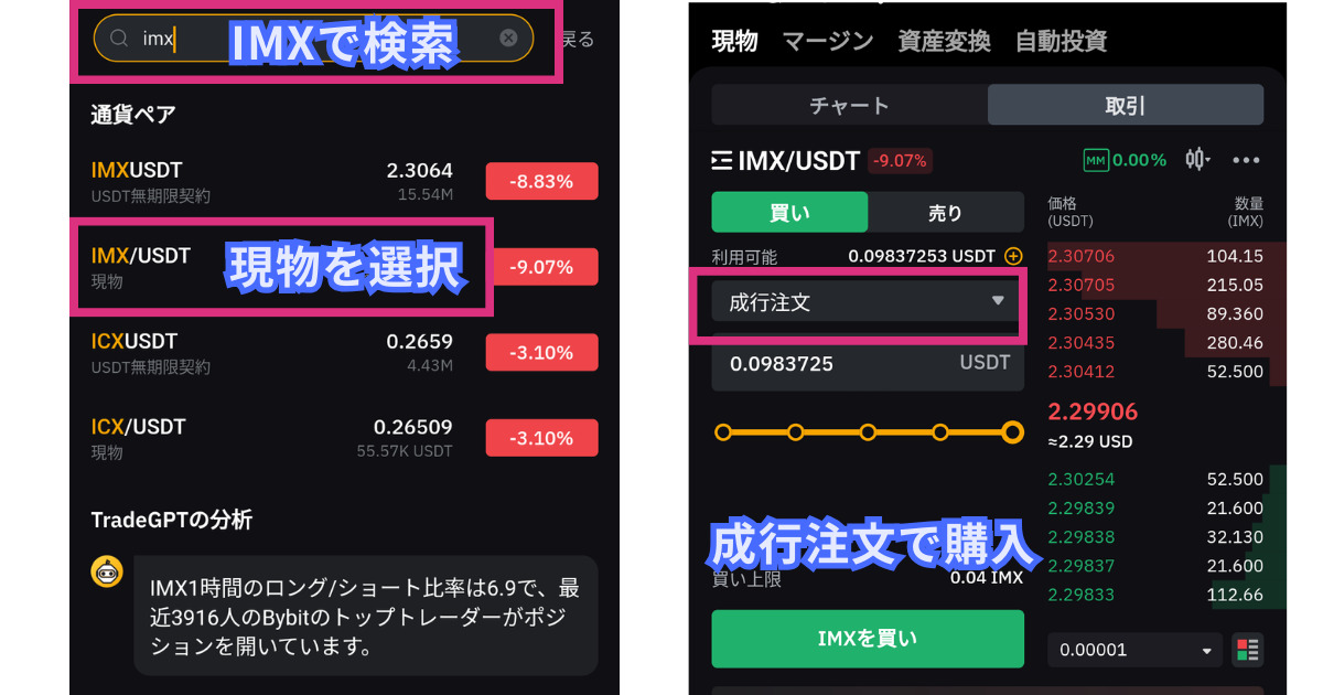 仮想通貨IMX(Immutable)の買い方