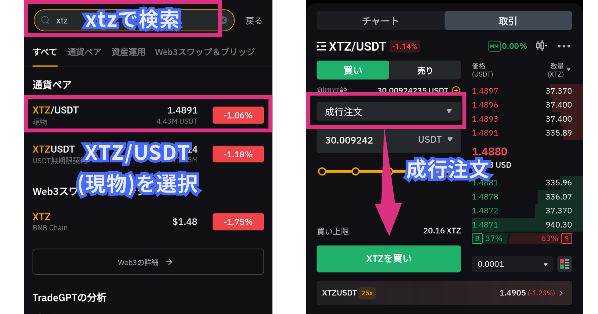 海外取引所で仮想通貨XTZ(テゾス)を買う方法