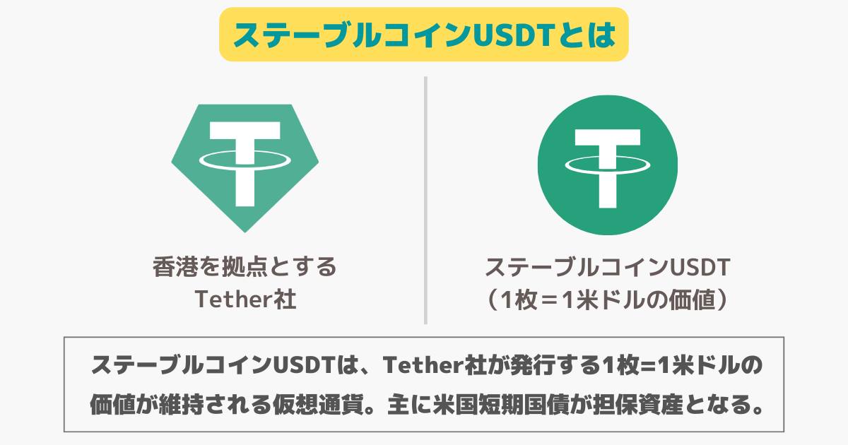 ステーブルコインUSDTとは